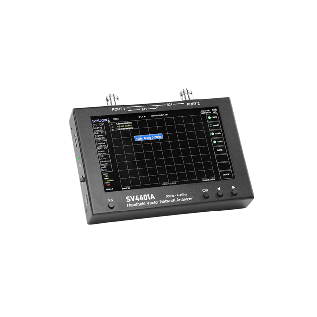 GGDX Chipboard Seeed Studio Chelegance JNCRadio VNA 7 Inch 4.4GHz Network Analyzer with Capacitive Touchscreen 8GB Storage