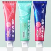 Vente en gros d'usine, Chewing-gums ordinaires à marque privée, Dentifrice pour des dents brillantes, propres et sûres 120g
