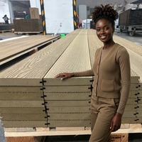 Promotion usine ODM : Lames de terrasse WPC 137x22 mm, écologiques, résistantes à la décoloration, faciles à installer, idéales pour jardins et cours.
