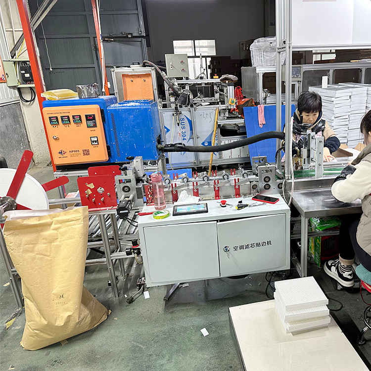 cabin air filter manufacturing machines