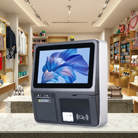 Dernière conception 11.6 ''Smart Pos Machine Touch Caisse enregistreuse Android Systèmes Pos Tout-en-Un Lecteur de carte NFC Terminal de paiement Pos