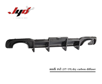 Système d'admission d'air haute performance pour Audi RS3 Diffuseur en fibre de carbone 2017 2019