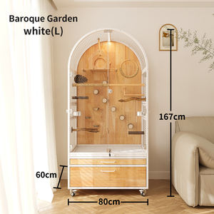 <span class=keywords><strong>Cage</strong></span> à oiseaux en bois de haute qualité de qualité supérieure Cages à oiseaux chinoises décoratives <span class=keywords><strong>Cage</strong></span> à oiseaux faisant la Machine - Product Image 3