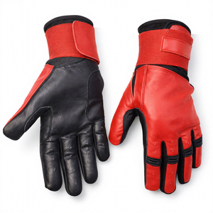 Gants de frappe de baseball et de softball professionnels en cuir véritable SAAR INDUSTRIES pour hommes et femmes, légers, antidérapants, réglables, pour le sport - Product Image 1