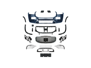 Kit de carrocería de alta calidad para Benz GLS X167Modern fibra de vidrio parachoques delantero y trasero rejilla labio actualización <span class=keywords><strong>Maybach</strong></span> para Gle & Cls - Product Image 2