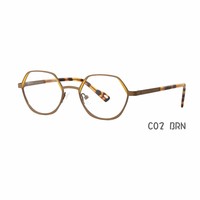Lunettes de vue pour enfants personnalisables, modernes et durables, monture en métal, contrôle de la myopie, anti-lumière bleue, lunettes optiques en gros