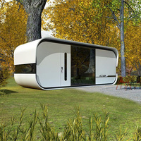 Maisons préfabriquées de luxe en conteneurs Alpicool House Capsule Maison préfabriquée de villégiature à vendre