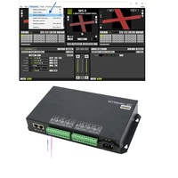 Contrôleur de pixels LED Artnet DMX vers SPI 8 ports Hengyu H807SA 2025, prend en charge la carte SD, console DMX512, contrôleur de pixels LED
