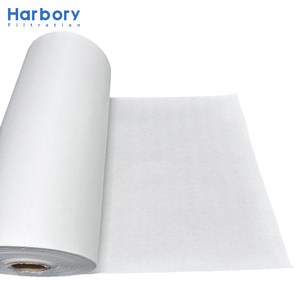 Luftfiltermaterial-Hersteller Industrielles Luftfilterpapier ASHRAE EN779 F7 F8 F9 Luftfiltermedienrolle - Product Image 1