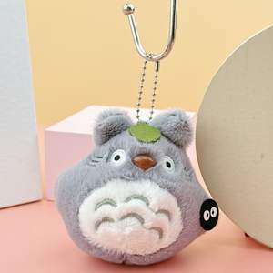 Peluche Personalizado de Fábrica de 10 cm, Lindo Peluche de Dibujos Animados de Totoro, Llavero, Colgante para Bolsa, Relleno de Algodón PP - Product Image 6