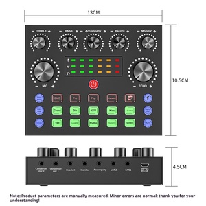 X50 Mobile Phone Sound Card English Podcast Equipment Set with BM800 <strong>Microphone</strong> <strong>Singing</strong> Live Broadcast Set Guangdong - Product Image 6