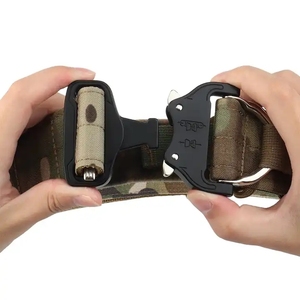 G-hook Cinturón de hebilla de metal Cordura Molle Cinturón táctico con cinturón interior para deportes al aire libre - Product Image 4