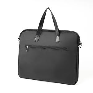 Sacoche unisexe en nylon noire grande capacité pour ordinateur portable, idéale pour les réunions - Collection Printemps 2025 - Product Image 4