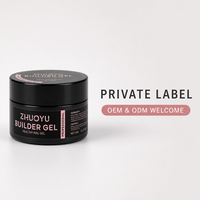 Fournitures pour ongles : Gel UV HEMA et TPO Free Soak Off, Gel de construction couleur pour extension d'ongles, 36 couleurs, Marque privée