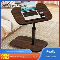 Table basse en métal personnalisable, bureau pliable, chambre à coucher, salon, canapé, bureau d'ordinateur réglable pour la maison, dortoir