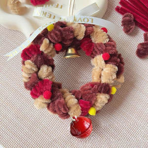 64 pezzi di plastica per scovolino in ciniglia gambi Kit artigianale per fiori artigianali con ghirlande di Natale Set Tutorial regalo per bambini adulti - Product Image 6