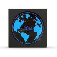 Nueva generación versión Global x98 MINI TV BOX caja de la TV Android 11,0 OS 4K HD Set Top Box Wifi Dual S905W2 GPU X98
