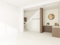 Muebles de Cocina Modernos de Lujo en Madera Inteligente, Juego de Muebles de Cocina Pequeños Listos para Armar, Diseño Modular de Almacenamiento