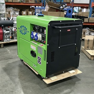 Direktvertrieb Geräuscharmer Mini-Dieselgenerator 10KW 12KVA Mobiler Luftgekühlter Haushalts- und Outdoor-Notstromgenerator - Product Image 2