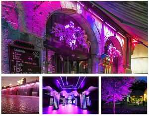 Offre Spéciale <span class=keywords><strong>UV</strong></span> LED lumière NOIRE mur rondelles lumière bar pour club party étape éclairage lampe d'inondation 100W - Product Image 6