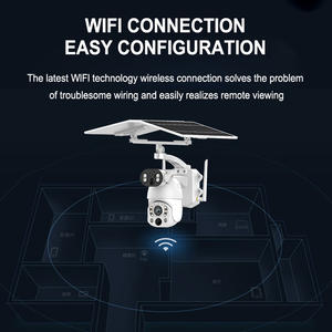 Wistino UHD Солнечная камера видеонаблюдения для фермы с двойным объективом 99x оптический зум Wifi <span class=keywords><strong>CC</strong></span> камера наблюдения Солнечная камера - Product Image 6