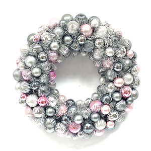 Ghirlande della sfera di natale della decorazione domestica dell'interno di alta qualità 40cm per la decorazione d'attaccatura della porta d'ingresso - Product Image 2