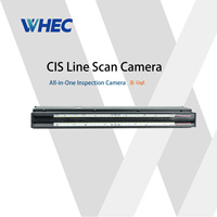 Caméra de vision industrielle WHEC CIS Line Scan GigE avec imagerie 1:1, structure tout-en-un, résolution, vitesse et longueur personnalisables pour l'inspection par vision industrielle