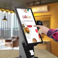 EY-32-21,5/24/27/43 Self-Service Touch Screen Cash Register POS Self-Service Meal Ordering & Settlement Machine