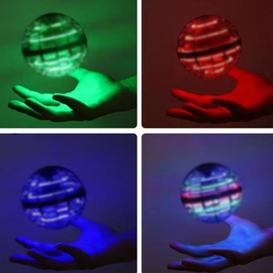 8.5cm <span class=keywords><strong>Led</strong></span> bay quả cầu bóng <span class=keywords><strong>USB</strong></span> sạc trẻ em trong nhà ngoài trời Hover <span class=keywords><strong>spinner</strong></span> Đồ chơi - Product Image 2