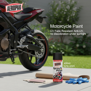 <span class=keywords><strong>Peinture</strong></span> en aérosol 400 ml à séchage rapide, finition brillante, anti-rayures, résistante aux UV, restauration de la couleur, <span class=keywords><strong>peinture</strong></span> de rénovation pour motos et vélos - Product Image 2