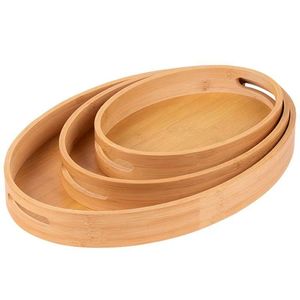 Service à thé classique en bambou poli, écologique ; Tasse à eau incurvée ; Assiette à fruits pour le <span class=keywords><strong>petit</strong></span>-<span class=keywords><strong>déjeuner</strong></span> dans les hôtels et les restaurants - Product Image 1