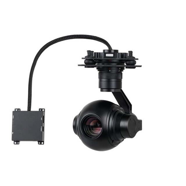 Q10N 360 Degrees Continuous Lightweight DIY Drone 10x Optical Zoom  Camera HDR 3axis High Precise Stabilizer Metal Plastic UAV