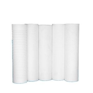 10/20 inch 5 micron tan thổi <span class=keywords><strong>PP</strong></span> quay Polypropylene lọc mực yếu tố cho hộ gia đình lọc của trầm tích - Product Image 1