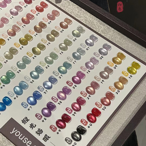 Wholesale 56 Colors 15ml Cat Eye <b>Gel</b> <b>Nail</b> Polish <b>Set</b> UV Magnetic <b>Gel</b> with Display Board for Salon - Product Image 3