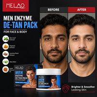 Crème Visage et Corps OEM Hommes à l'Acide Kojique, Niacinamide et Alpha-Arbutine pour Élimination des Taches et Renouvellement Cutané – Pack Dépigmentant Enzymatique