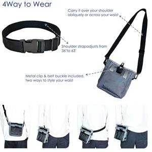 Free sample New Design Portable <b>Dog</b> <b>Treat</b> Training <b>Bag</b> BPA Free Silicone Pet <b>Treat</b> Pouch With Magnetic Closure and Waist Clip - Product Image 2
