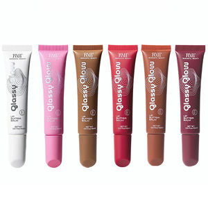 Baume à lèvres liquide hydratant avec logo personnalisé, beurre à lèvres végétalien, huile à lèvres aromatisée aux fruits, SPF, gloss à lèvres en marque privée - Product Image 1