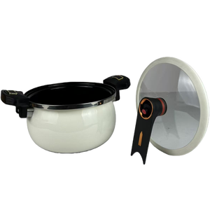 סיר מרק עמיד בנפח 4.5 ליטר, מתאים לכיריים אינדוקציה, לשימוש פנימי, עם ציפוי אמייל, למכירה - Product Image 5