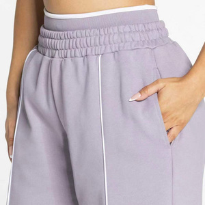 Pantalones de Yoga Personalizados con Logotipo para Mujer, Casuales, Holgados, de Pierna Ancha, para Gimnasio, Correr, Entrenamiento, Cómodos, Transpirables, con Bloques de Color - Product Image 4