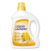 Lessive liquide écologique à marque privée, haute efficacité, détachant, nettoyage en profondeur, longue durée, parfum lavande