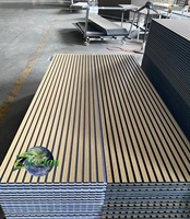 Panneau mural acoustique flexible en MDF, insonorisation Akupanel pour murs intérieurs