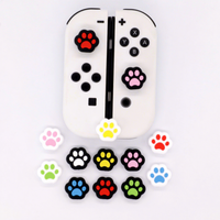 Casing Joystick Silikon Lucu Bentuk Cakar Kucing NSLikey untuk Nintendo Switch Joy Con Thumb Grip Analog Cover