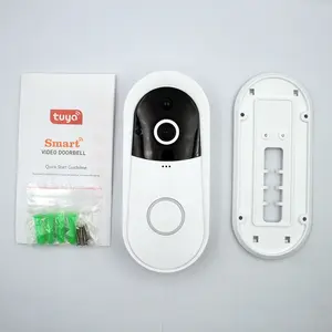 WIFI Türklingel Smart Home Wireless Telefon Türklingel Kamera Sicherheit Video Intercom Nachtsicht für Wohnungen