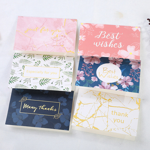 Tarjetas <span class=keywords><strong>de</strong></span> Felicitación hechas a mano, tarjetas <span class=keywords><strong>de</strong></span> agradecimiento, impresión personalizada, tarjeta <span class=keywords><strong>de</strong></span> felicitación <span class=keywords><strong>de</strong></span> lujo con sobre - Product Image 3