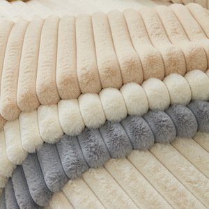 2025 Winter Thickened Rabbit Fur <strong>Sofa</strong> <strong>Cover</strong> Full Set Cross-Border Three-<strong>Seat</strong> <strong>Sofa</strong> Plant Pattern <strong>Seat</strong> Cushion Washable Plush - Product Image 4