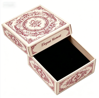 Boîte d'emballage rigide personnalisée pour cartouches avec cartouches vides, éponge intérieure, laminage mat, matériaux recyclés pour bijoux