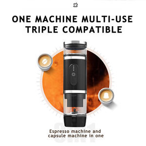 OEM portátil Mini inteligente Espresso cafetera recargable eléctrica automática máquina <span class=keywords><strong>de</strong></span> <span class=keywords><strong>cápsulas</strong></span> universal con fabricante <span class=keywords><strong>de</strong></span> espuma <span class=keywords><strong>de</strong></span> leche - Product Image 4
