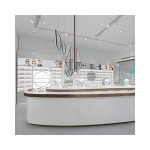 LUX Factory Custom Gafas de sol Soporte de exhibición Moda Tienda óptica Diseño de interiores Ganador de oro POPAI 2016 5 años de garantía Óptica - Product Image 1