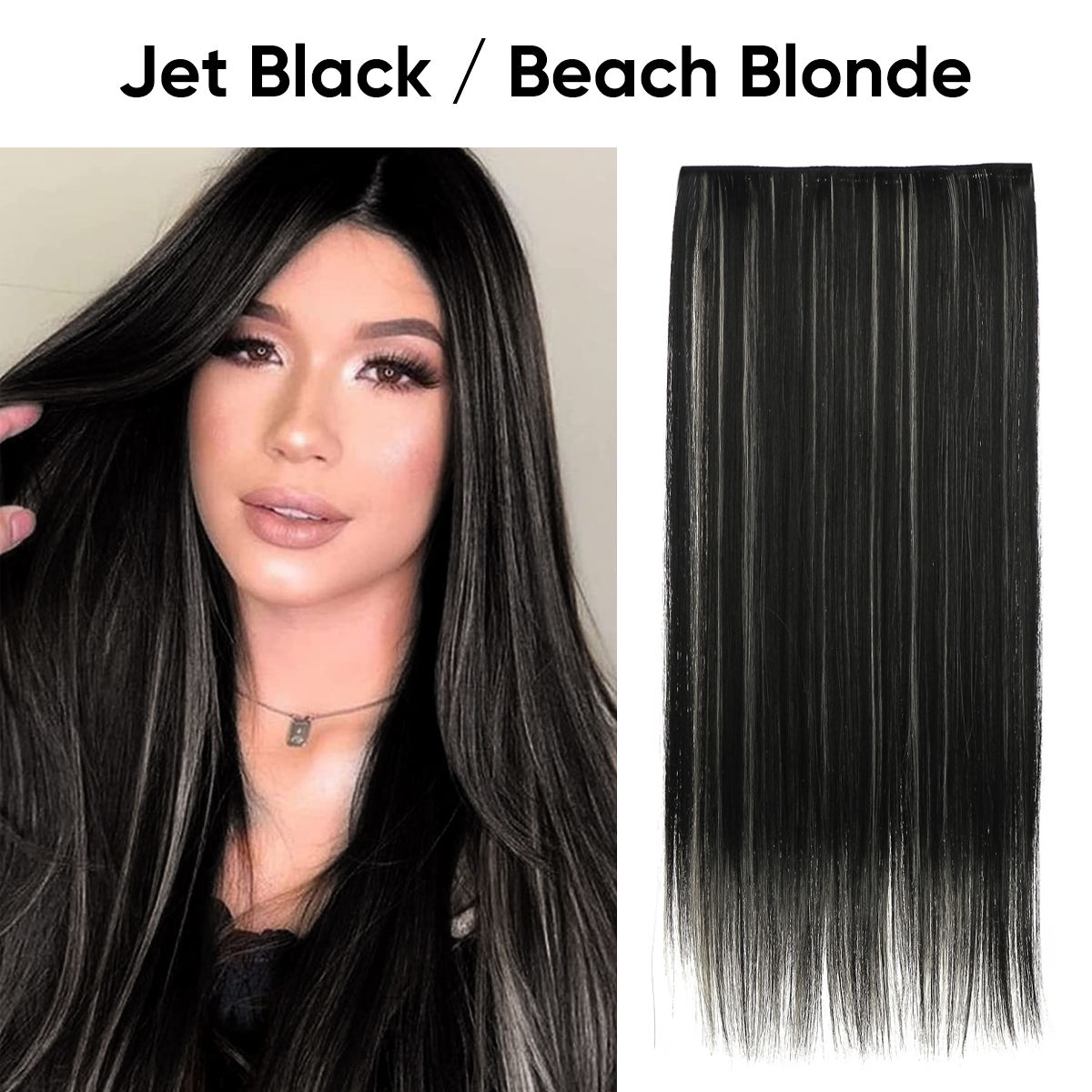 Jet Black/Beach Blonde