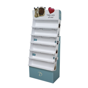 Snack siêu thị giấy hiển thị giá hạt bánh mì hiển thị giá cà phê kẹo khoai Tây Chip sàn Pallet hiển thị - Product Image 2